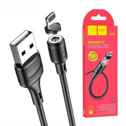 Магнітний кабель USB-Lightning 1м 2.4А X52