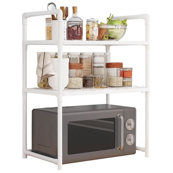 Полиця для мікрохвильової печі двоярусна 75х54х31см