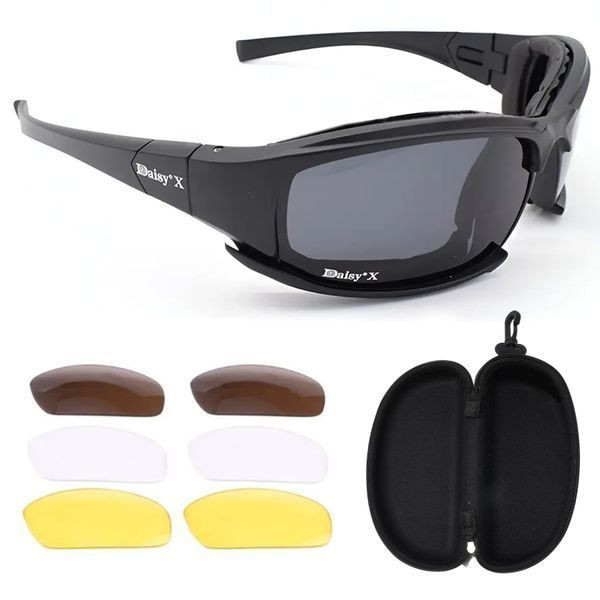 Окуляри тактичні 4 комплекти лінз