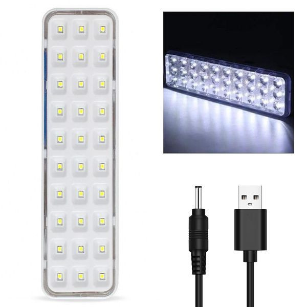 Акумуляторний світильник 30 LED, 1200 мАч, KD-630