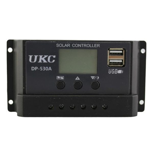 Контролер заряду сонячної панелі 30A, DP-530A