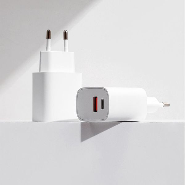 Мережевий адаптер 25Вт Type-C зі швидкою зарядкою