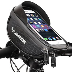 Велосумка на кермо 222G з тримачем під телефон 19х10х11см