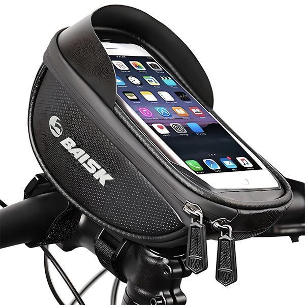 Велосумка на кермо 222G з тримачем під телефон 19х10х11см