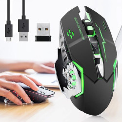 Бездротова мишка з RGB підсвічуванням BT T2