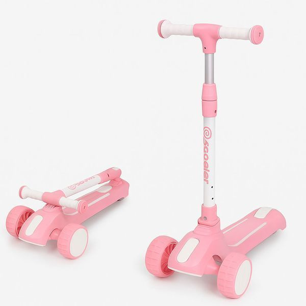 Дитячий триколісний самокат для малюків від 3 до 5 років, витримує вагу до 50 кг