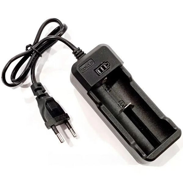 Зарядний пристрій на 1 акумулятор 18650, від мережі, SINGLE