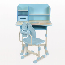 Дитяча парта та стілець F-2 (60x50x40 см)