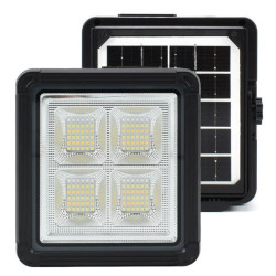 Прожектор-ліхтар із сонячною панеллю 100Вт, GDPLUS GD-2206A