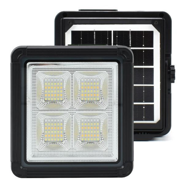 Прожектор-ліхтар із сонячною панеллю 100Вт, GDPLUS GD-2206A