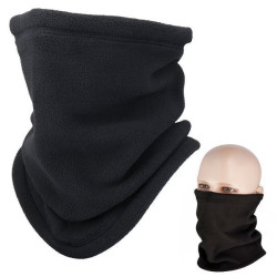 Зимовий теплий бафф, Чорний