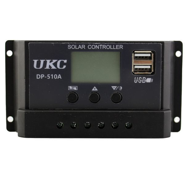 Контролер заряду сонячної панелі 10A, DP-510A