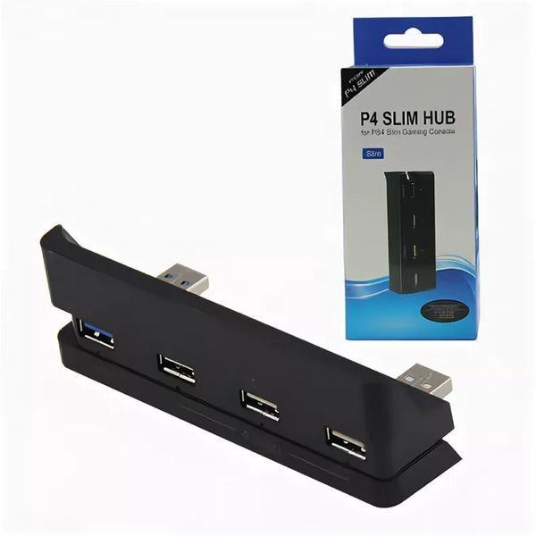 USB хаб на 4 порти док станція адаптер для периферійних пристроїв