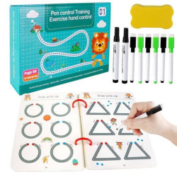 Розвиваючий набір розмальовок (60 завдань)