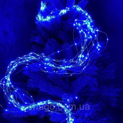 Гірлянда "Кінський хвіст" від мережі 3 м, 510 LED, Синій