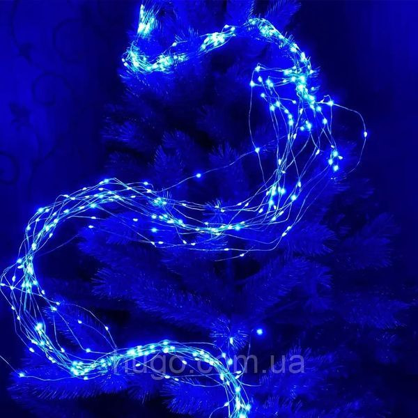 Гірлянда "Кінський хвіст" від мережі 3 м, 510 LED, Синій
