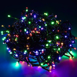 Гірлянда Нитка від мережі 300LED точка велика RD-102, Різнокольорова