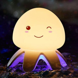 Силіконовий RGB нічник AD-2138, від USB