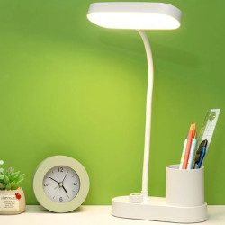 Настільна лампа з органайзером, від USB і батарейок, DIGAD 1951