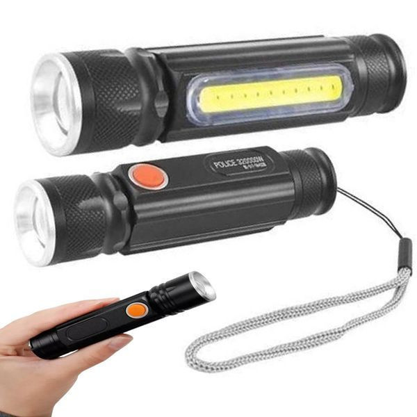 Портативний світлодіодний ліхтарик Police BL-516/616-T6-COB